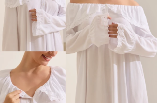 amisola para gestante rosa com botões frontais que facilitam a amamentação e uso confortável no dia a dia